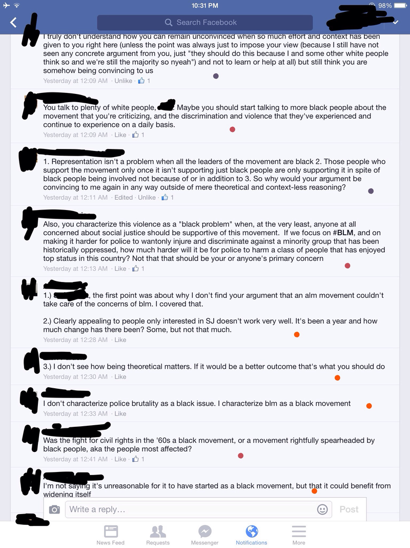 Illustration for article titled Don't Argue with Idiots on FB: A Lesson In 19 Screenshots